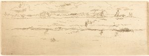 Kanál, Ostende, 1887. od James Abbott McNeill Whistler