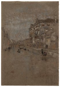 Kanál v Benátském tabákovém skladu, 1879-1880. od James Abbott McNeill Whistler