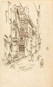 Kancléřství, Loches, 1888. od James Abbott McNeill Whistler
