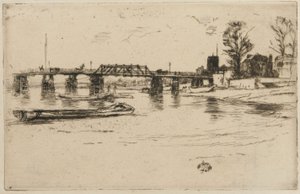 Chelsea, 1879. od James Abbott McNeill Whistler