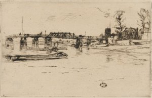 Chelsea, 1879. od James Abbott McNeill Whistler