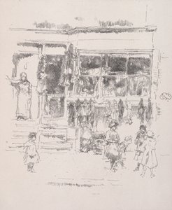 Chelsea Rags, 1888. od James Abbott McNeill Whistler