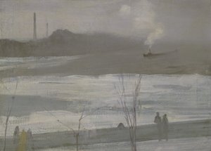 Chelsea na ledě od James Abbott McNeill Whistler