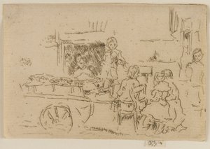 Dětský ovocný vozík, 1887. od James Abbott McNeill Whistler