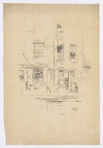 Hřbitov od James Abbott McNeill Whistler