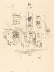Hřbitov, 1887. od James Abbott McNeill Whistler