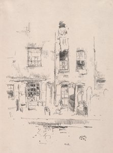 Hřbitov, 1887. od James Abbott McNeill Whistler