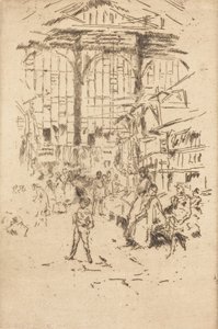 Burza oblečení, č.II, c. 18861888. od James Abbott McNeill Whistler