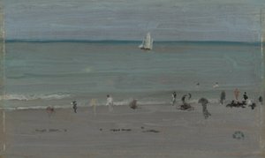 Pobřežní scéna, Bathers, 188485. od James Abbott McNeill Whistler