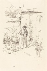 Důvěry v zahradě, 1894. od James Abbott McNeill Whistler