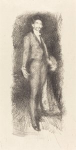 Hrabě Robert de Montesquiou, č. 2, 1894. od James Abbott McNeill Whistler