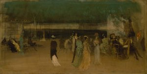 Cremorne Gardens, č. 2, ca. 1870-80. od James Abbott McNeill Whistler