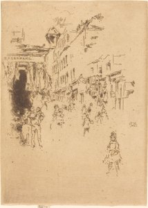 Cutler Street, Hounsditch, 1887. od James Abbott McNeill Whistler