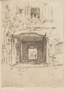 Dveře a réva, 1879-1880. od James Abbott McNeill Whistler