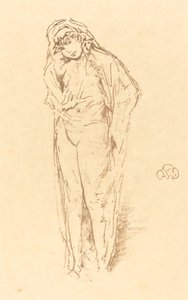 Zahalená postava, stojící, 1891. od James Abbott McNeill Whistler