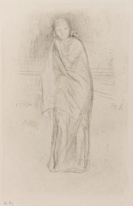 Zahalený model, 1870. od James Abbott McNeill Whistler