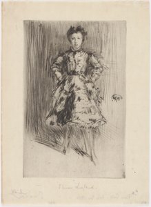 Elinor Leyland, 1873. od James Abbott McNeill Whistler