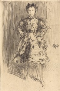 Elinor Leyland, 1873. od James Abbott McNeill Whistler