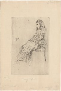 Fanny Leyland, 1873. od James Abbott McNeill Whistler