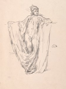 Obrázek Studie. od James Abbott McNeill Whistler