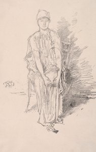 Figurální studie, 1890. od James Abbott McNeill Whistler