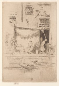 Stánek s ovocem od James Abbott McNeill Whistler