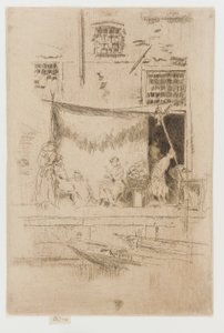 Ovocný stánek, 1879-1880. od James Abbott McNeill Whistler