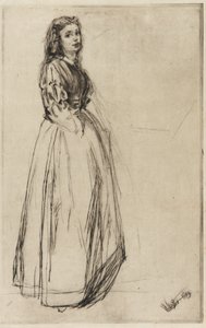 Fumette, stojící, 1859. od James Abbott McNeill Whistler