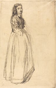 Fumette, stojící, 1859. od James Abbott McNeill Whistler