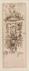 Zlatý dům, Brusel, 1887. od James Abbott McNeill Whistler