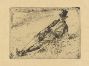 Greenwichský důchodce, 1859. od James Abbott McNeill Whistler