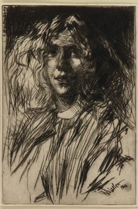 Jo, 1861. od James Abbott McNeill Whistler
