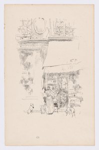 La Fruitière de la rue de Grenelle od James Abbott McNeill Whistler