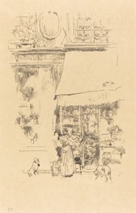 Sýrař v rue de Grenelle, 1894. od James Abbott McNeill Whistler