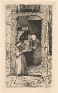 Prodejce hořčice, 1858. od James Abbott McNeill Whistler