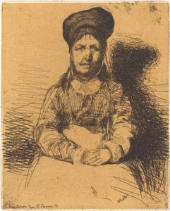 The Retameuse, 1858. od James Abbott McNeill Whistler