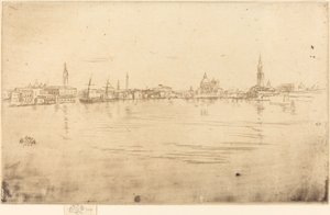 La Salute: Dawn, 18791880. od James Abbott McNeill Whistler
