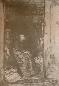 La Vieille Aux Loques, c1858, 1904 od James Abbott McNeill Whistler