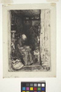 La Vielle Aux Loques (lept) od James Abbott McNeill Whistler