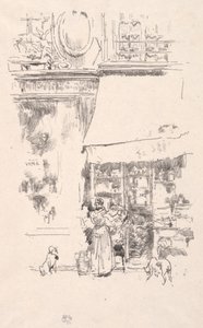 La frutière de la Rue de Grenelle, 1874. od James Abbott McNeill Whistler