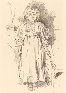 Malá Evelyn, 1896. od James Abbott McNeill Whistler