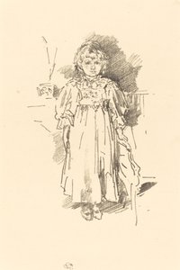 Malá Evelyn, 1896. od James Abbott McNeill Whistler