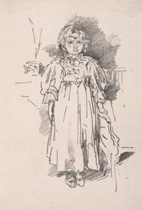Malá Evelyn, 1896. od James Abbott McNeill Whistler