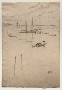 Malá laguna. od James Abbott McNeill Whistler