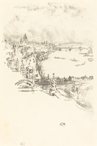 Malý Londýn, 1896. od James Abbott McNeill Whistler