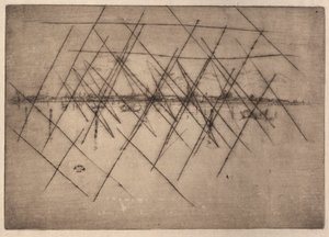 Malé Benátky. od James Abbott McNeill Whistler