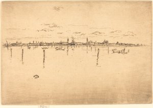 Malé Benátky, 1880. od James Abbott McNeill Whistler