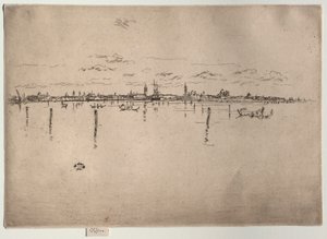 Malé Benátky, 1880. od James Abbott McNeill Whistler