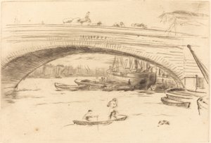 London Bridge, c. 1875. od James Abbott McNeill Whistler