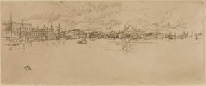 Dlouhé Benátky, 1879-1880. od James Abbott McNeill Whistler